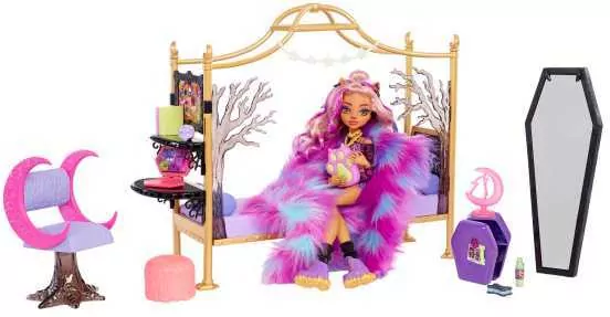 Sypialnia Clawdeen Wolf Monster High - tantis.pl