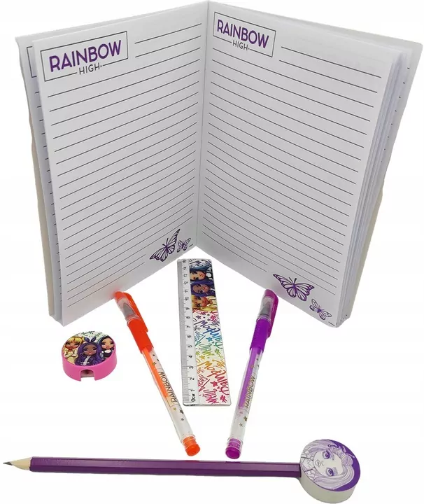 Notatnik duży Rainbow high - tantis.pl