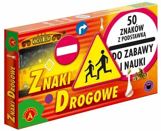 Znaki drogowe. Do zabawy i nauki - tantis.pl