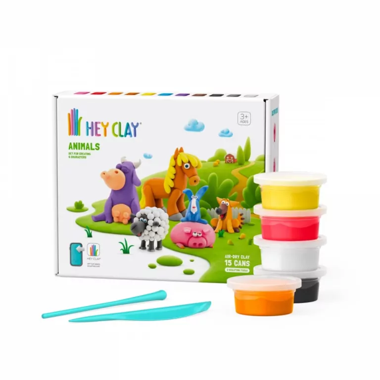 Hey Clay. Zestaw Zwierzęta - tantis.pl