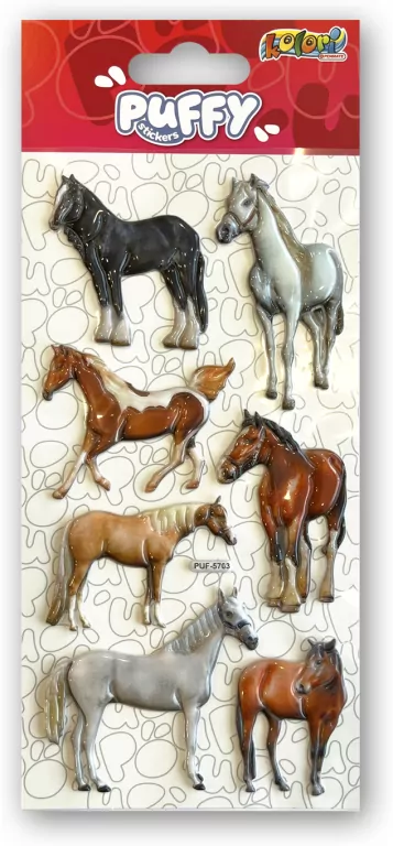Naklejki puffy Horses PENMATE - tantis.pl