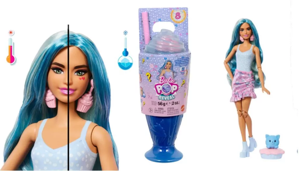 Barbie Pop Reveal Lalka Seria Stylowy deser - tantis.pl