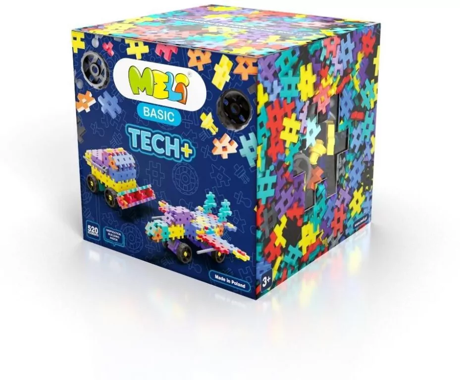 Klocki Meli Basic Tech+ 520 elementów - tantis.pl