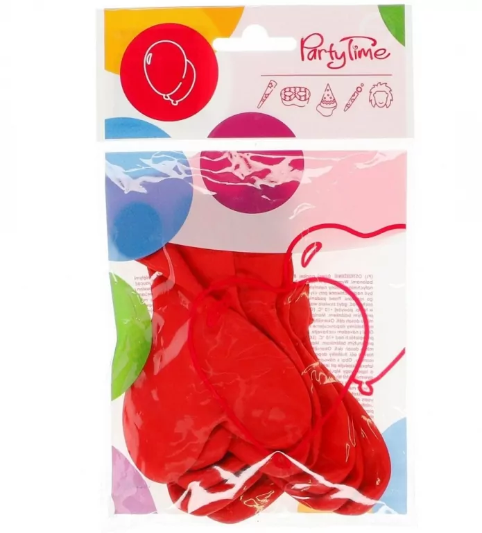 Balony 28cm. Serca - tantis.pl