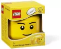 LEGO(R) pojemnik główka small - boy - tantis.pl