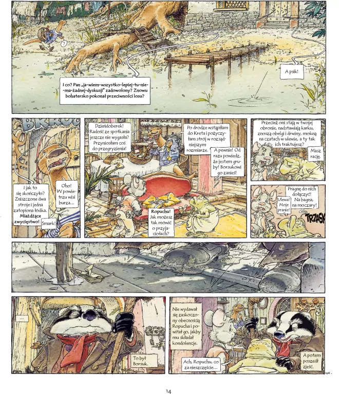 Nieproszeni goście. O czym szumią wierzby. Mój pierwszy komiks 5+. Tom 4 - tantis.pl