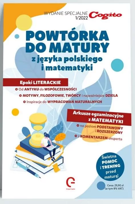 Powtórka do matury z języka polskiego i matematyki 1/2022 - tantis.pl