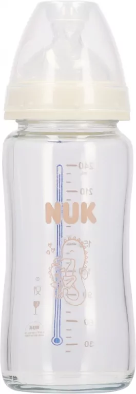 NUK. First Choice. Butelka. 240 ml. Konik - tantis.pl
