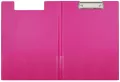 Biurfol. Clipboard A4 Teczka PCV, różowy - tantis.pl