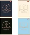 Paczka Zeszyt do Religii A5 32k.krata okładka laminowana mix 15 sztuk - tantis.pl