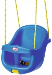 Huśtawka głęboka niebieska. Little tikes