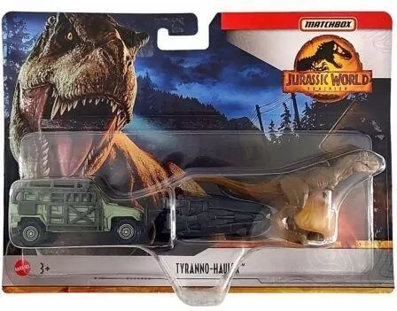 Pojazd Jurassic World Transporter Dinozaurów Tyranno-Hauler Matchbox - tantis.pl