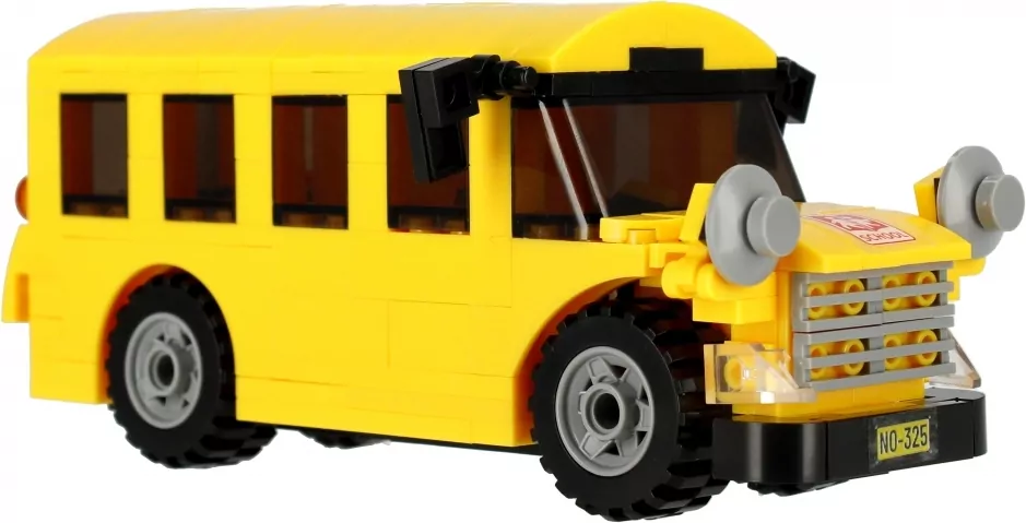 Klocki konstrukcyjne 242 elementów City Bus - tantis.pl