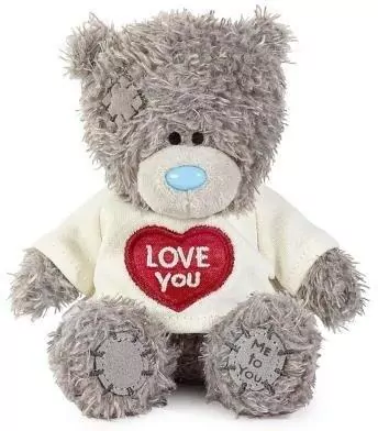 Miś - Love You w sweterku 11cm - tantis.pl