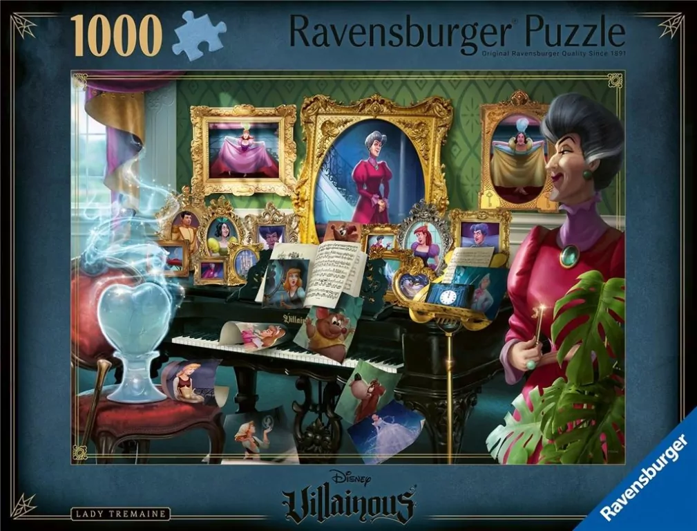 Puzzle 1000 Villainous. Lady Tremaine - tantis.pl