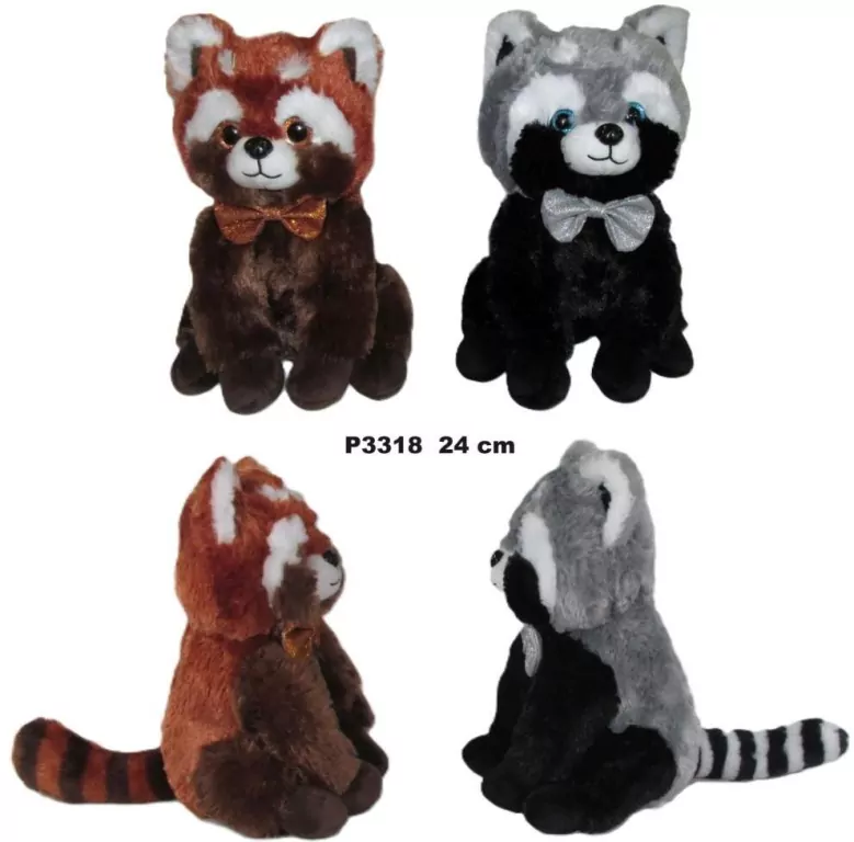 Panda szop 24cm MIX - tantis.pl