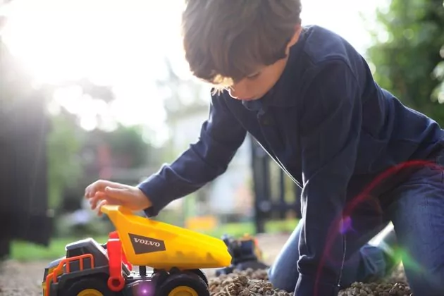 Volvo. Wywrotka ze światłem i dźwiękiem - tantis.pl