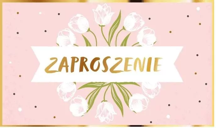 Zaproszenie Urodziny (10szt) - tantis.pl