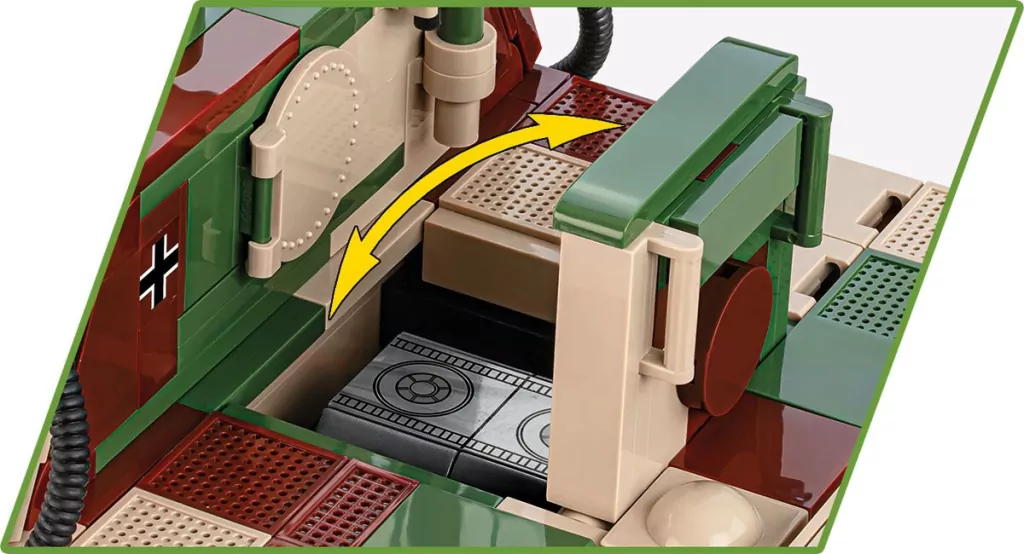 Cobi. Historical Collection 38cm Sturmmrser Sturmtiger - tantis.pl