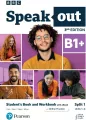 Speakout. 3ed B1+. Student's Book + Workbook. Split 1. eBook and Online - tantis.pl