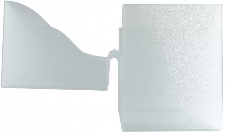 Pudełko Leżące Plastikowe na 80+ kart Przezroczysta - tantis.pl