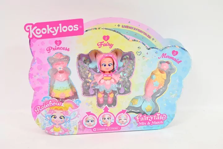 Kookyloos Fairytale Mix and Match Rainbow - tantis.pl