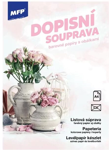 Papeteria lux 5+10 kwiaty - tantis.pl