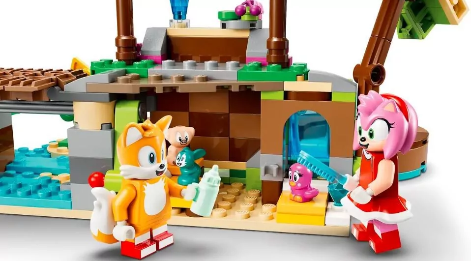 LEGO® Sonic the Hedgehog™. Wyspa dla zwierząt Amy 76992 - tantis.pl