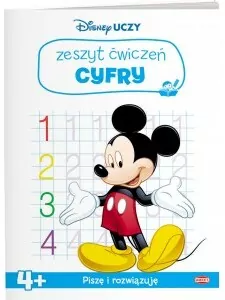 Zeszyt ćwiczeń. Cyfry. Miki. Disney uczy - tantis.pl