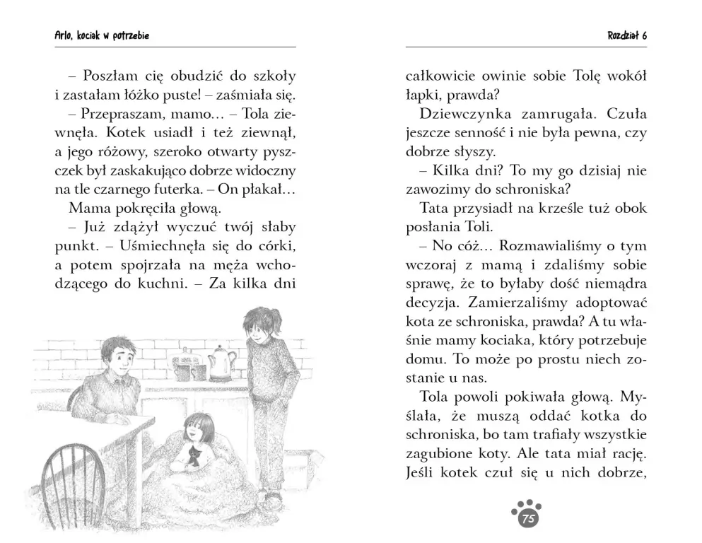 Zaopiekuj się mną. Arlo, kociak w potrzebie - tantis.pl