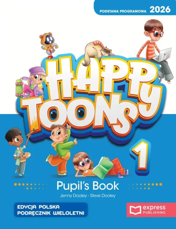 Happy Toons 1 edycja międzyna. PB + DigiBook (kod) - tantis.pl