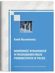 Nierówność wynagrodzeń w przedsiębiorstwach.. - tantis.pl