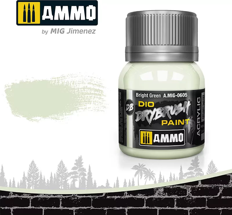 Ammo: DIO Drybrush - Bright Green - tantis.pl