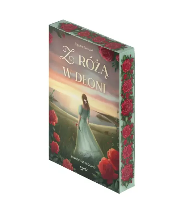 Z różą w dłoni (barwione brzegi) - tantis.pl