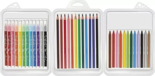 BIC. Zestaw 3w1 kredki, 36 sztuk - tantis.pl