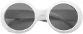 Okulary Jackie białe - tantis.pl