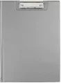 Biurfol. Clipboard A4 Teczka PCV, srebrny - tantis.pl