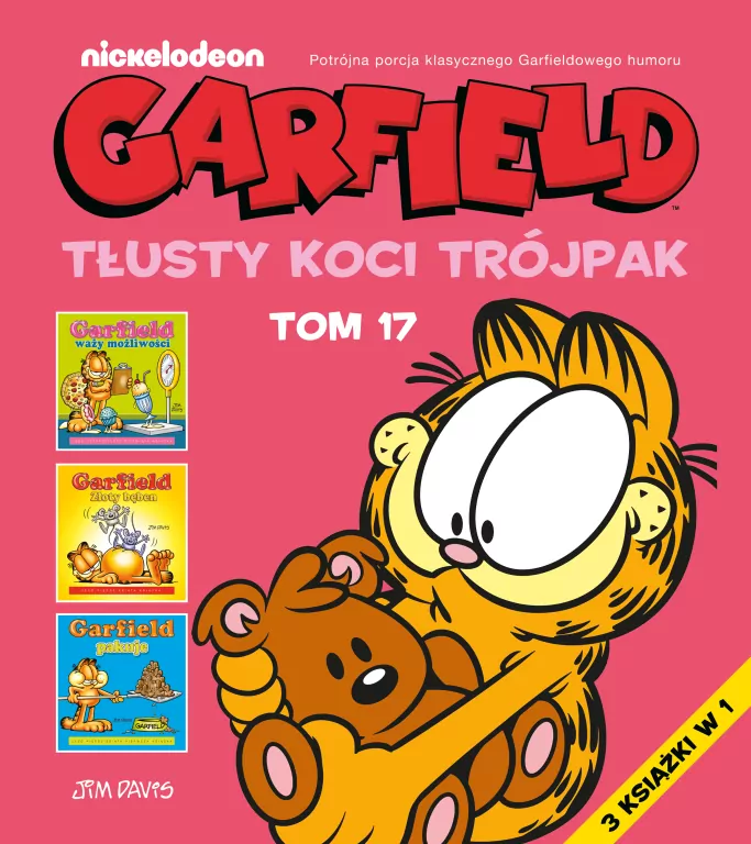 Garfield T.17 Tłusty koci trójpak - tantis.pl