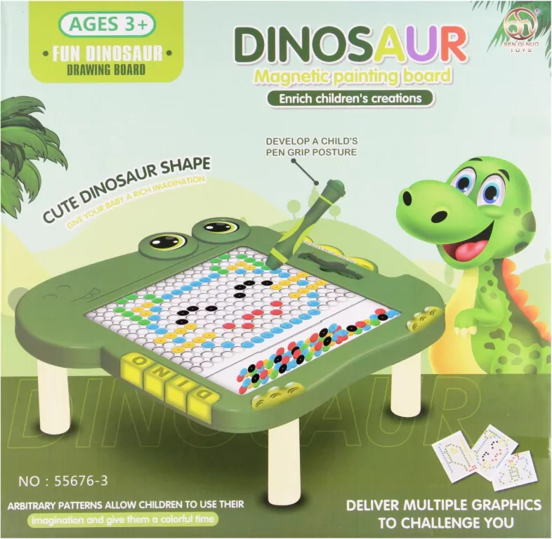 Tablica magnetyczna mozaika Dino 41X40X4 - tantis.pl