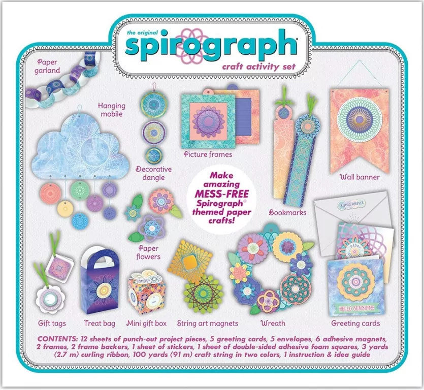 Spirograph Kreatywny zestaw manualny - tantis.pl