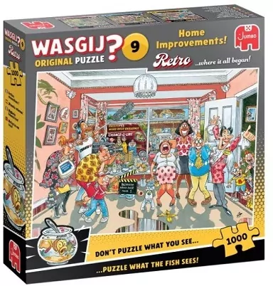 Puzzle 1000 Wasgij Jumbo Retro metamorfoza - tantis.pl