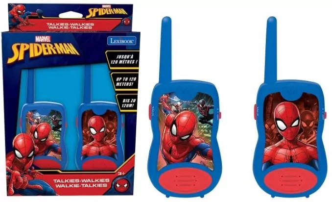 Krótkofalówki walkie talkie Spider-Man ze sprzączką TW12SP - tantis.pl