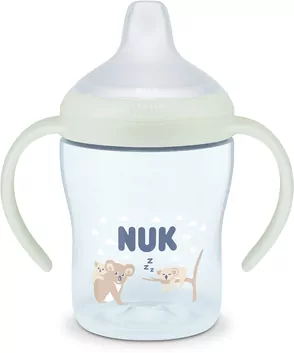 NUK. Butelka z uchwytem. 150 ml. 6 miesięcy. Koala - tantis.pl