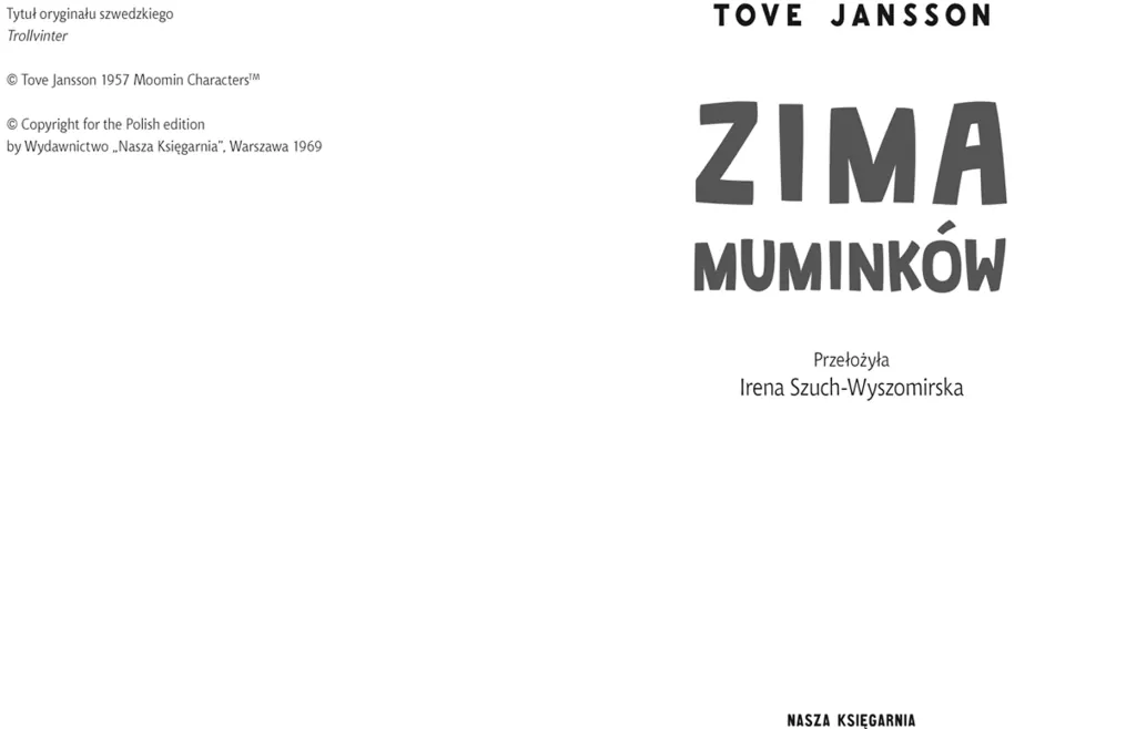Zima Muminków. Muminki - tantis.pl