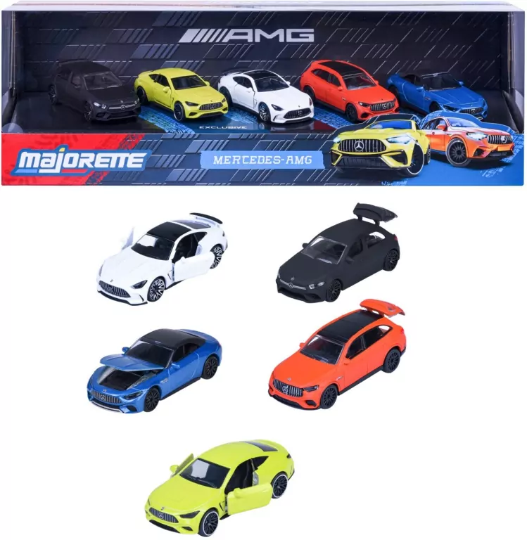 Majorette Mercedes-AMG 5pak - tantis.pl