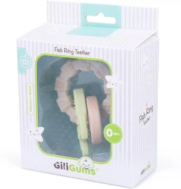 Gryzak pierścień rybka. GiliGums - tantis.pl