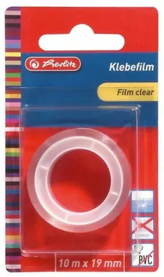 Taśma klejąca 10m/19mm przezroczysta.