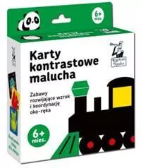 Karty kontrastowe malucha. Kapitan Nauka - tantis.pl