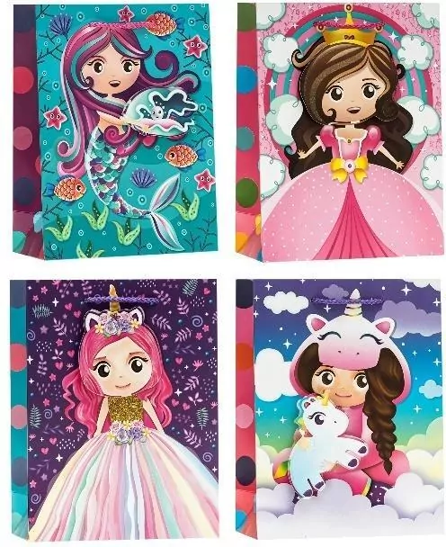 Torebka dziecięce Pop-Up 3D 18x24x8cm mix ROZETTE - tantis.pl