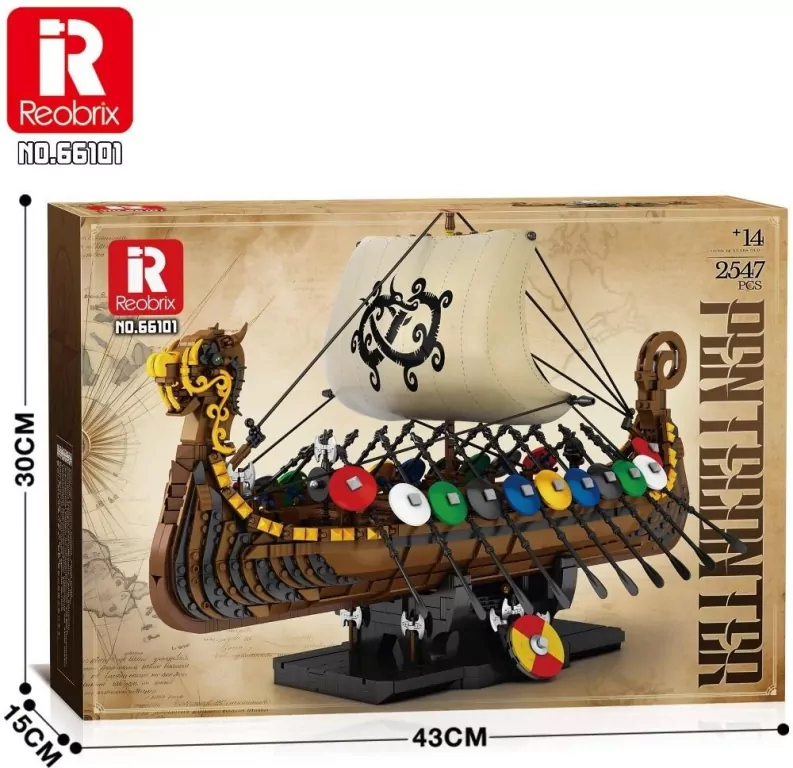 Klocki Viking Ship 2547el - tantis.pl